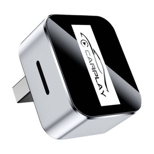 2IN1 Wireless CarPlay Android Auto Adapter +WIFI USB Dongle Plug    Box Converts Wired to Wireless