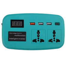 to AC Power Converter Power Battery Converter Compact Portable Design High Capacity Performance Outdoor Car Use