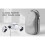 Storage Bag for PS VR2 Headset Shockproof Carrying Case Waterproof Handbag Protective Cover for VR2 Controllers A 1