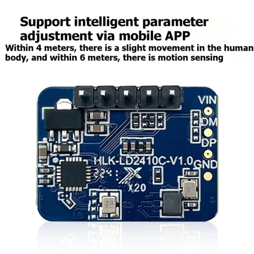 LD2410C 24GHz Sensor Module Human Presence  Sensor Module FMCW LD2410 Millimeter Wave  Sensor Module 1
