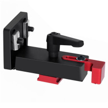 45 T-Track Fence Connector Woodworking Tool Track Miter Stop Sliding Miter Aluminium Chute Connector Gauge Rail Retainer