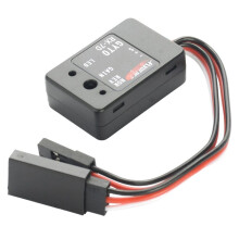 Giroscópio RX-7D Micro- 4.8-7.4V para Veículos de Corrida RC, Barcos e Servos Digitais/Analógicos com Receptor Universal