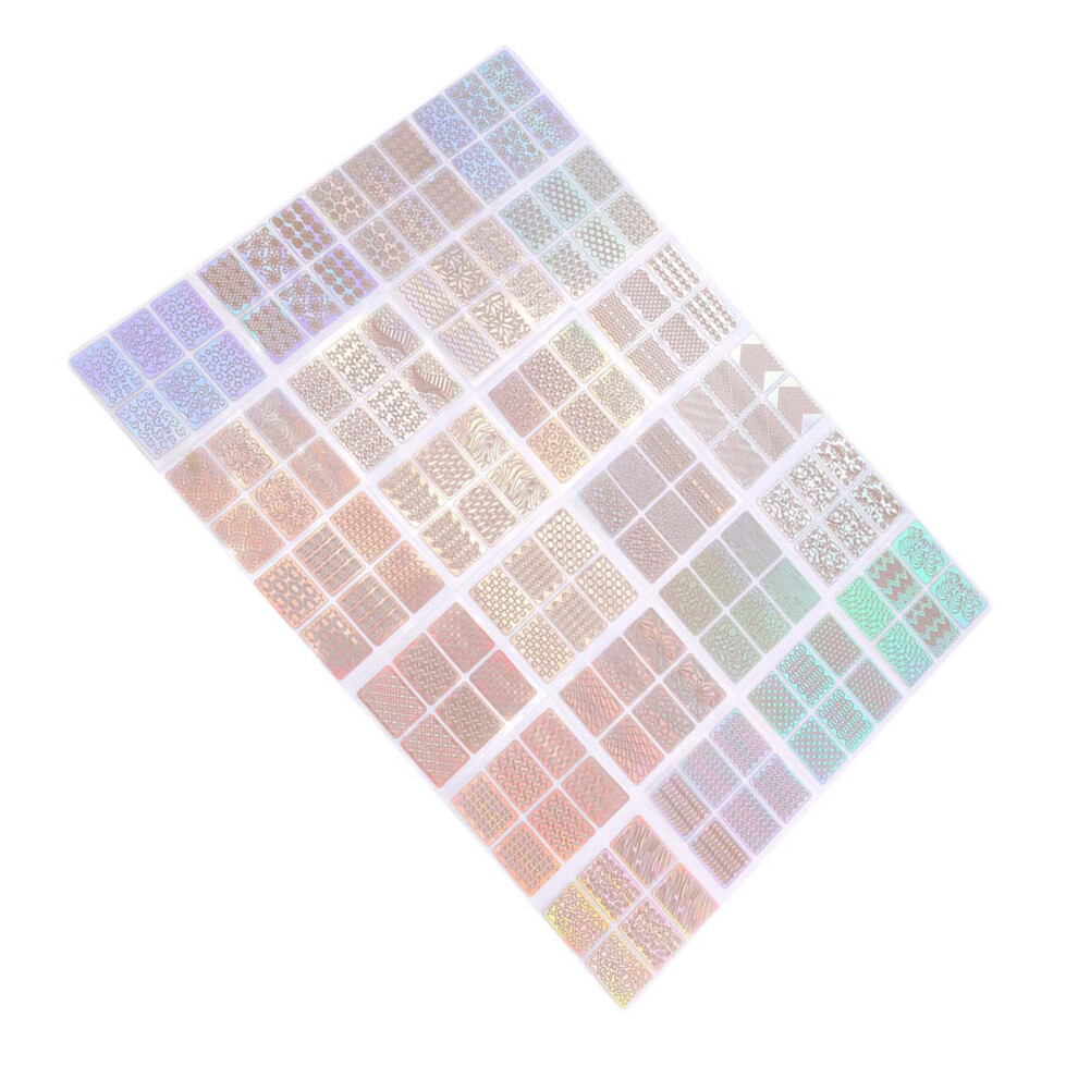 Fashion Hollow Nail Stickers 24 Sheets