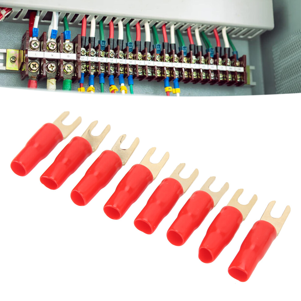 8 Gauge Fork Terminals 50 Pack Uk 7055741616280
