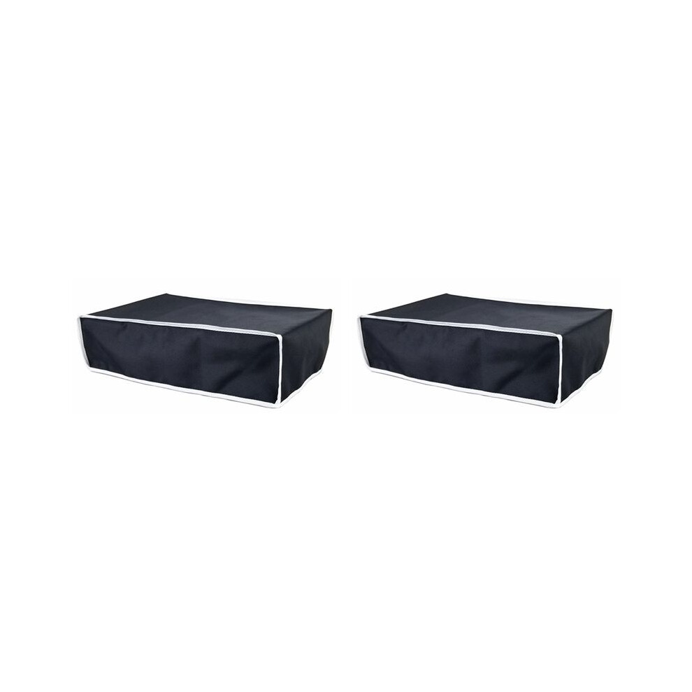 2X Horizontal Simple Style Cover For Ps5 Game Console Dust Proof Cover Protector For Ps5 Games Gaming Accessories, Black 6033343270711