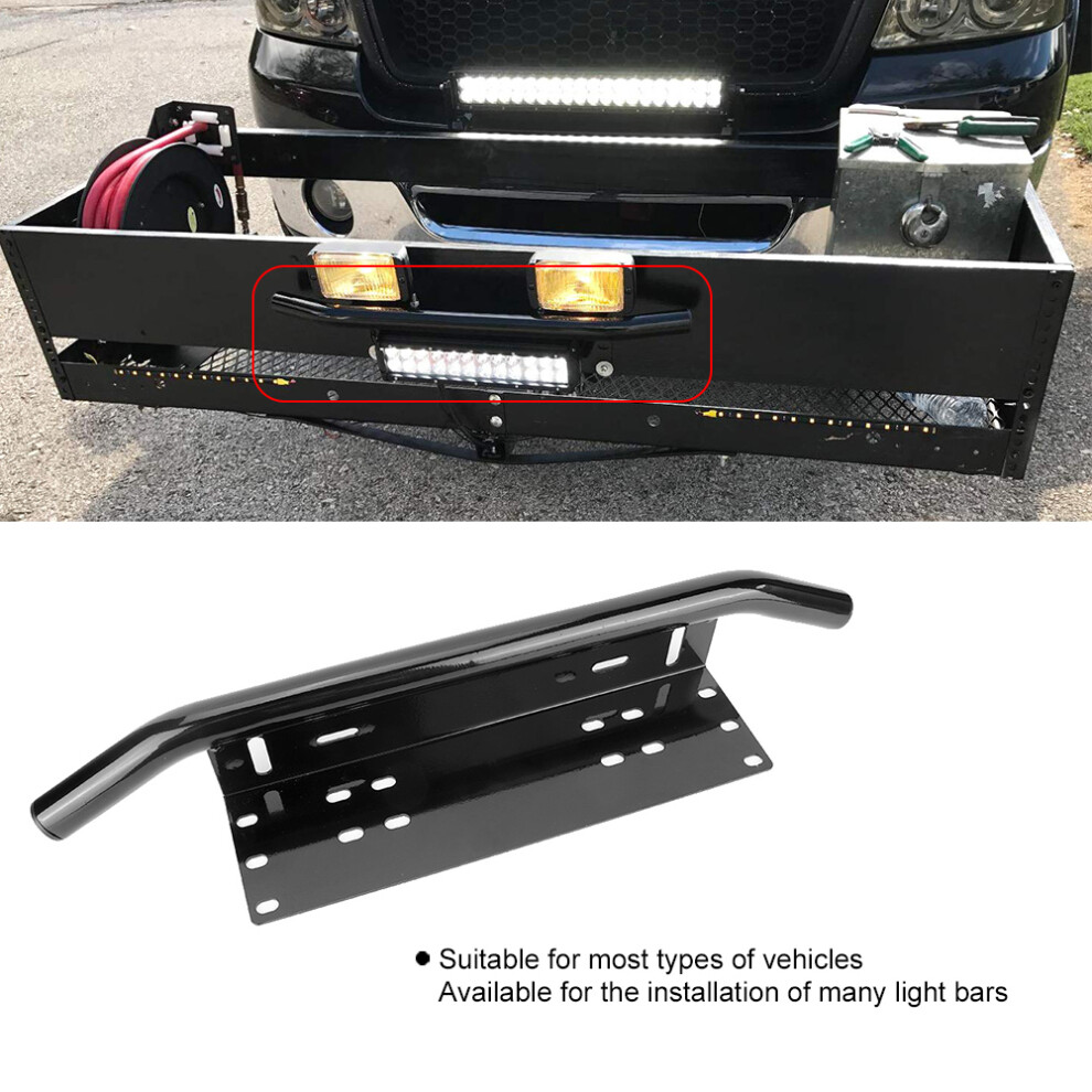 Aluminium Front Number Plate Bar Bracket Light 7055741616518