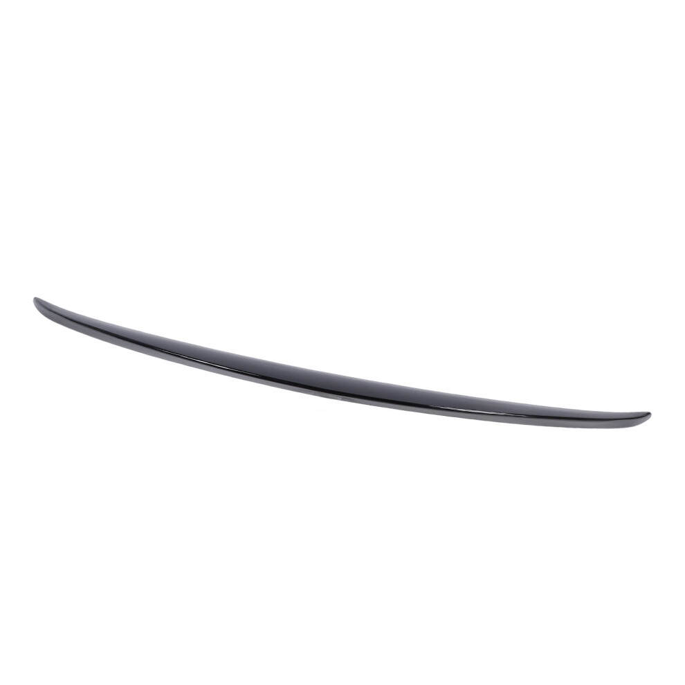 Rear Lip Spoiler For W205 C200 Sedan Black 7340572596758