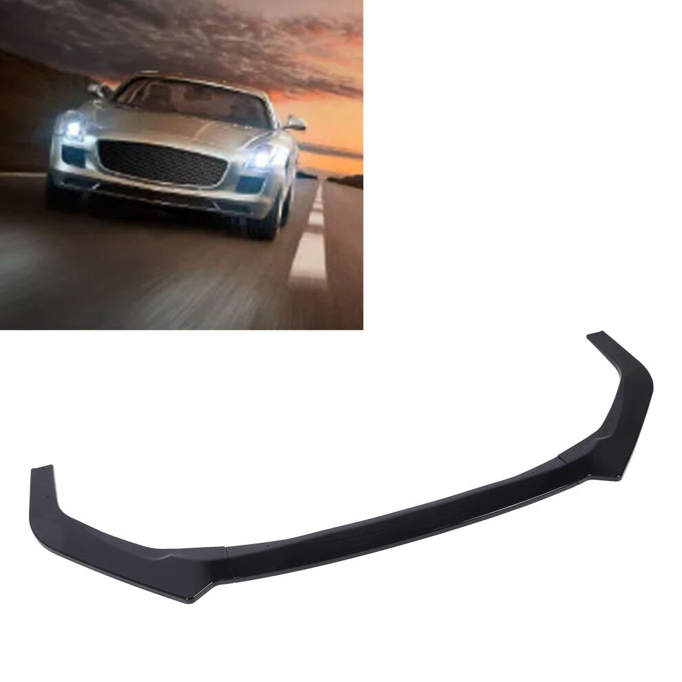 Glossy 3 Pcs Lip Spoiler Wrx Sti Vb 2022 Black 7055741669422