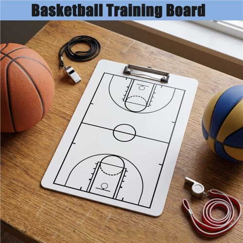 Board Dry Erase Coaching Board Double Sided Design Strategy Board Whiteboard for Basketball 1