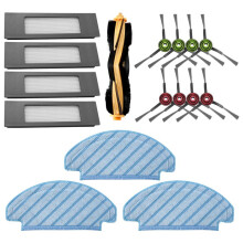 Cleaning Cloth Brush Filter Accessories Replacement Parts Set for DEEBOT N8 Pro N8 Pro+ Vacuum Cleaner Robot
