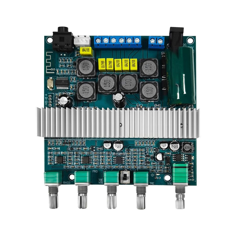Tpa3116 Amplifier Board 2.1 Channel High Power 5.0 Audio Amplifiers Dc12v-24V 2X50w+100W 4712478085668