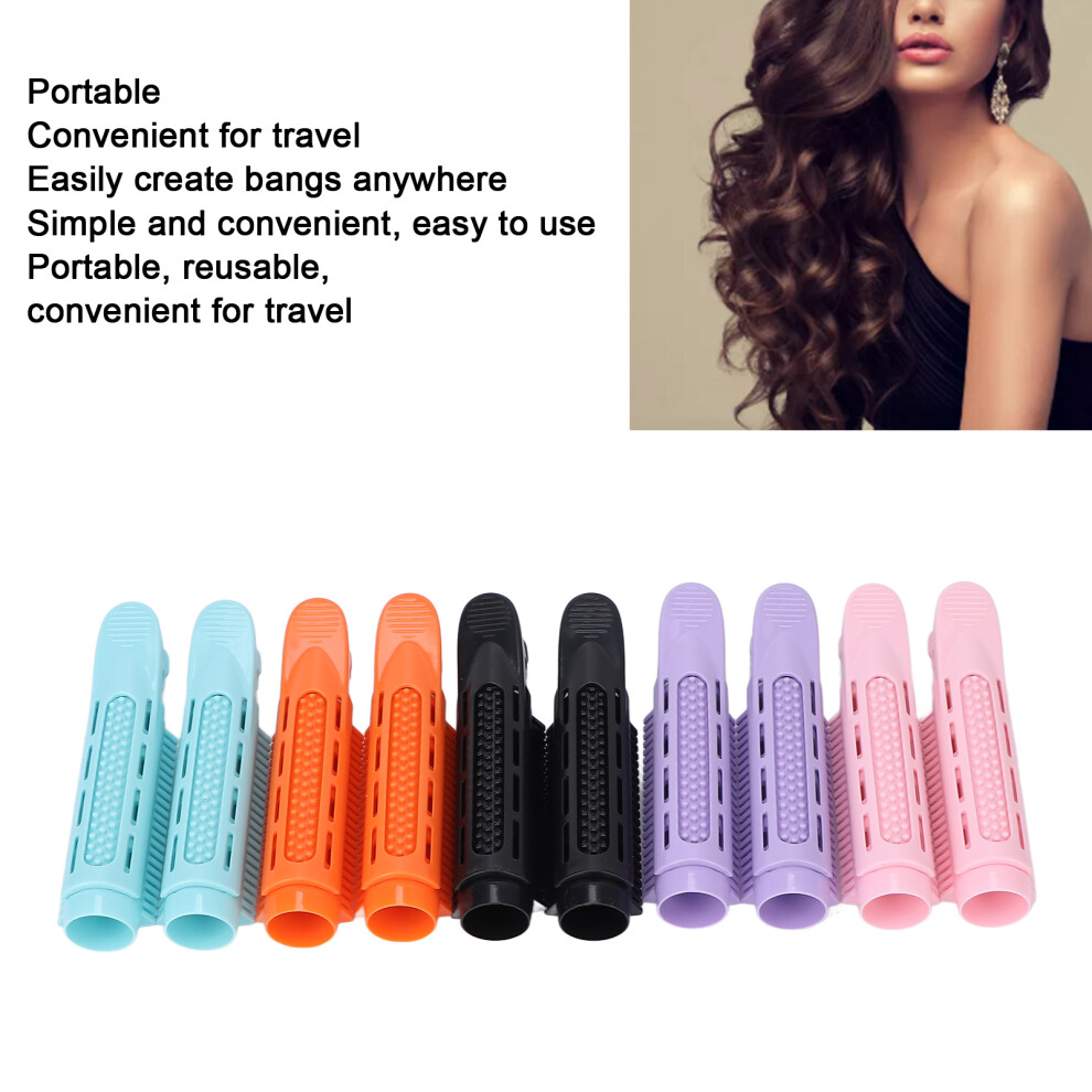 10pc Heat-Free Curling Hair Clips