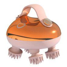 Elektrische Hoofdhuidmassager Oplaadbare Hoofdmassager Hoofdhuidstress Relax Waterdichte Handbediende Haarhoofdhuidkrabber A