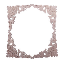 4PZ Legno Di Quercia Di Quercia Intagliata Angolo Onlay Applique Arredamento Per Porte Di Casa DIY
