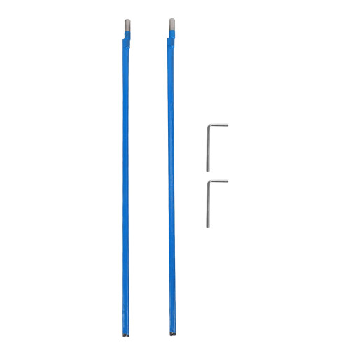 2 St TvåVäGsståNg Typ Gitarr Truss StåNg StåL 9 X 440 Mm Blå