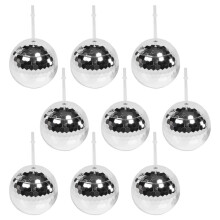 9 Stück Discokugel-Becher, 20 Unzen Discobecher mit Strohhalmen und Deckel, Wiederverwendbare Flash  Tumbler Cocktailbecher für Partybars