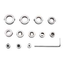 3-16mm Drill Depth Stop Bit Collar Set Drilling Limit Ring Drill Bit Depth Stop Collar Drilling Limit Ring