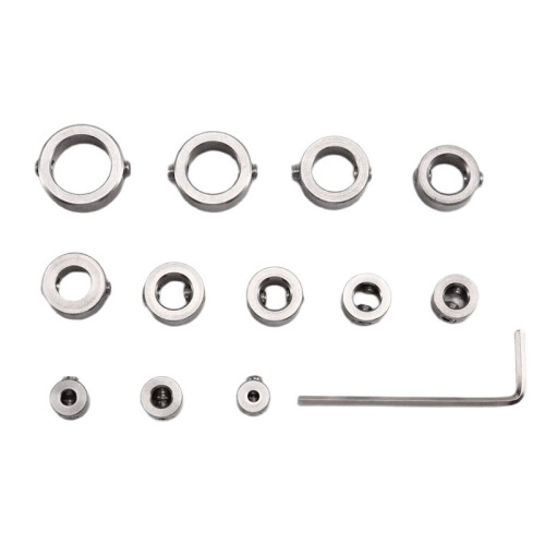 3-16mm Drill Depth Stop Bit Collar Set Drilling Limit Ring Drill Bit Depth Stop Collar Drilling Limit Ring