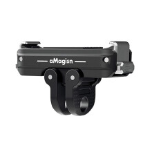 AMagisn Magnetischer Schnellwechseladapter, Action-Kamera-Zubehör für OSMO Action 5 Pro/4/3, Adapter-Zubehör, Metallschnalle
