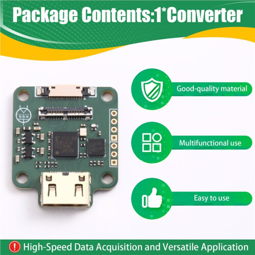 1PCS for  Air Unit/Vista Kit -Compatible Input Converter RC Drone Video Input Development Board for 720p 50/60fps 2