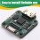 1PCS for  Air Unit/Vista Kit -Compatible Input Converter RC Drone Video Input Development Board for 720p 50/60fps 4