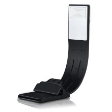 Book Light, LED Clip Reading Lamp USB Rechargeable   4 Levels Adjustable Brightness Flexible Light Multifunctional & Bed Lamp for Reading