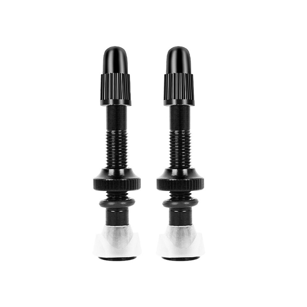 2Pcs Bicycle Valve 40Mm Mountain Road Bike Tubeless Tires Conversion Anodize Aluminum Alloy Sealant Accessories 6033556461821