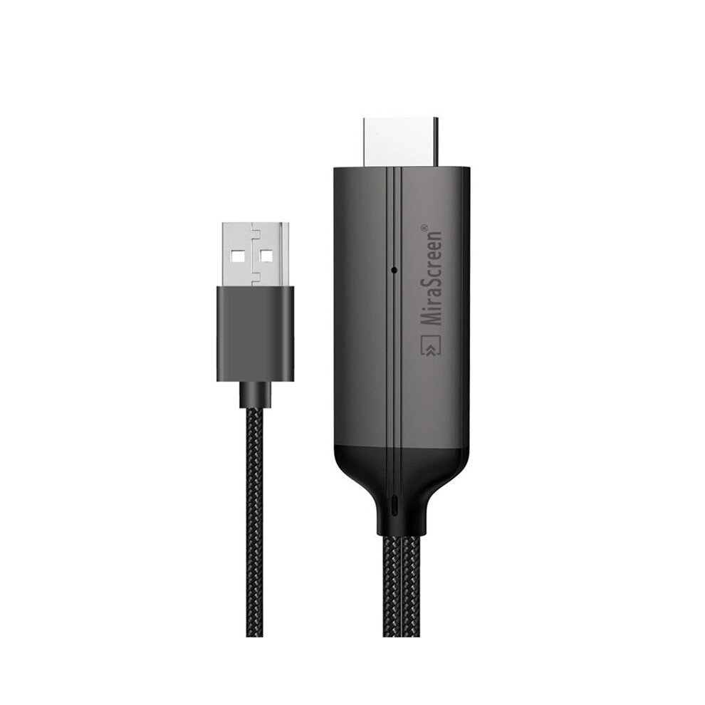 MiraScreen LD36 Wire HD Streaming Display TV Stick Dongle USB 3 in 1 ...