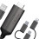 MiraScreen LD36 Wire HD Streaming Display TV Stick Dongle USB 3 In 1 Plug  Mirroring Screen per Android HDTV 6