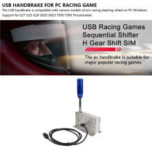 PC USB Racing Games Sequential Shifter H Gear Shift SIM for  G25 G27 G29 G920 G923  T300RS/ T500