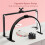 Foldable Nail Lamps for Desk,Large Nail Tech Light with PhoneHolder,Half Moon LedLight,Eyelash Extensions,Makeup,Spa(EU) 8