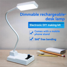 Kit Recargable de Lámpara de Mesa LED Regulable NE555, Montaje de Circuito PWM, Práctica de Soldadura DIY, Kit de Soldadura Electrónica DIY