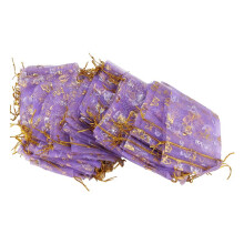 100pcs Butterfly Drawstring Organza Wedding Gift Jewellery Candy Pouch Bags