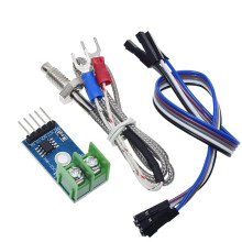 MAX6675 Temperature Degrees Module SPI Interface K Type Temperature Sensor Board Range 0-1024 with Thermocouple & Wire