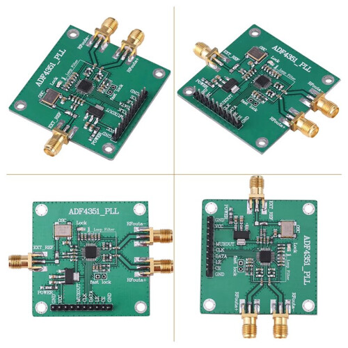 35M-4.4GHz ADF4351-PLL RF Signal Source Phase Locking Loop Frequency Synthesizer ADF4351 Development Board 2