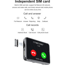 1 Stuk S999 Groot Scherm 4G voor Android SIM-Kaartsleuf/Hartslagmeter Volledig Netwerk voor DM/100 Smartwatch Sporthorloge