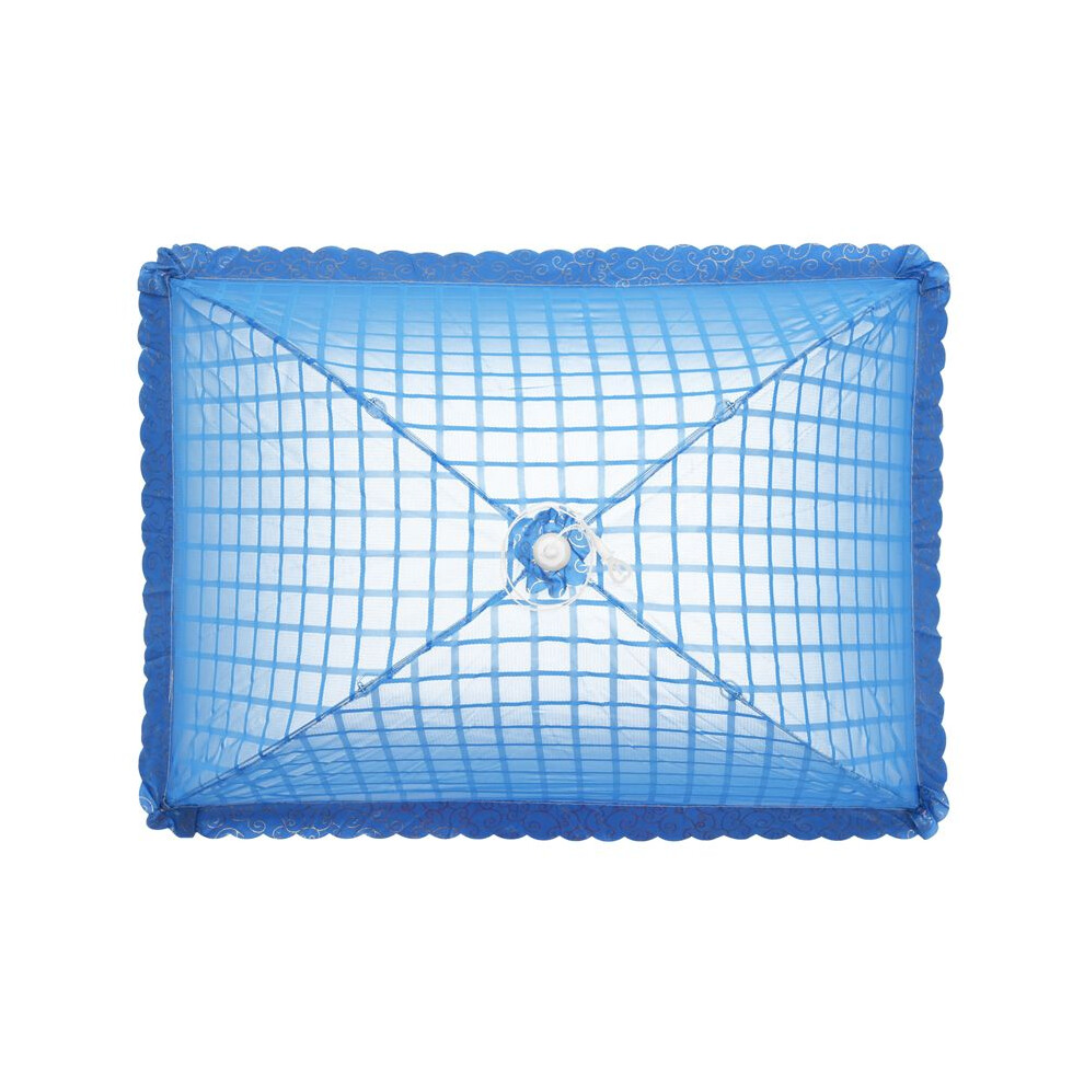 Set Of 1 Square Mesh Screen Umbrella Food Cover Net Tents Reusable And Folding 72X51cm For Picnic/Bbq - Keep Out Flies, Bugs, Mosquitos-() 4713729361333