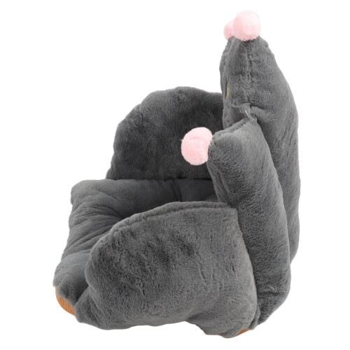 Dark Grey Semi Enclosed Backrest Cushion L