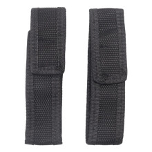 2pcs 13cm Black Nylon Holster Holder Belt Pouch Case Bag for LED Flashlight Torch