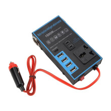 1500W Car Power Inverter 12V 24V to 220V Mobile Phone USB Charging Truck Home Socket Auto Charger Converter Adapter