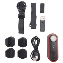 Bike Tail Light with Recorder Camera 1080P HD 150 Degree Viewing Phone Interconnection Water Proof Rear View Camera