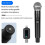 Wireless Phone Microphone Plug and  USB PC Recording Mic for Smartphones Handheld 3