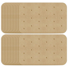 200 Stks Luchtfriteuse Papier Luchtgat Luchtfriteuse Perkamentpapier Liners voor  DZ201, DZ401 Dual Air Fryer Accessoires