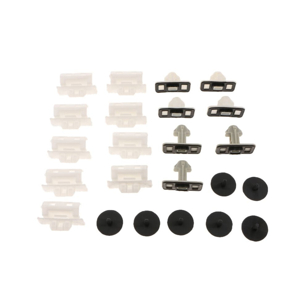 1 Set Side Skirt Mounting Clips Kit Side Rocker Molding Clip Kit For A6 C7 A7 2012-2018 4G0898909 4G0 898 909 4711899753699