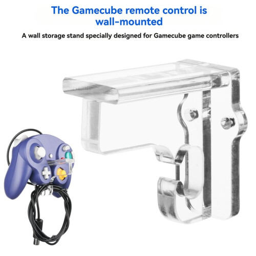 Storage Rack Wall Mounted Game Controller Bracket for Gamecube Game Controller Game Accessories