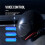 Motorcycle Helmet Headset  5.1 One-Button Networking Free Pairing 10-Person Intercom Distance 2km 10