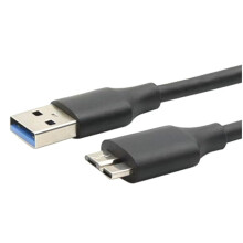 Cavo Adattatore USB 3.0 Tipo A A USB 3.0 Micro-B Maschio per Disco Rigido Esterno, HDD, Cavo Super Veloce