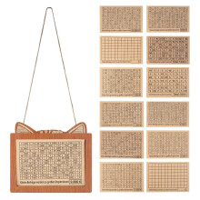 Money Saving Box,Wooden Money Box with Money Target and Numbers,Savings Challenges Money Box with Counter,A