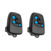 2Pcs Remote Control for PECCININ Garage Door Opener 433.92MHz Rolling Code 3 Buttons Transmitter Garage Door Duplicator