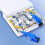 Double Port Compatible Fiber Opt Panel Box 86 Type Double Port 86 Type Wall Mount Fiber Opt Panel Box for Networking 5